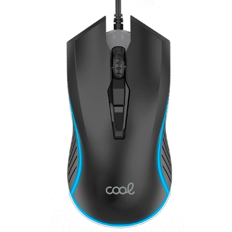 Pacote de teclado gamer USB Cool Town em espanhol + auscultadores + rato + tapete de rato